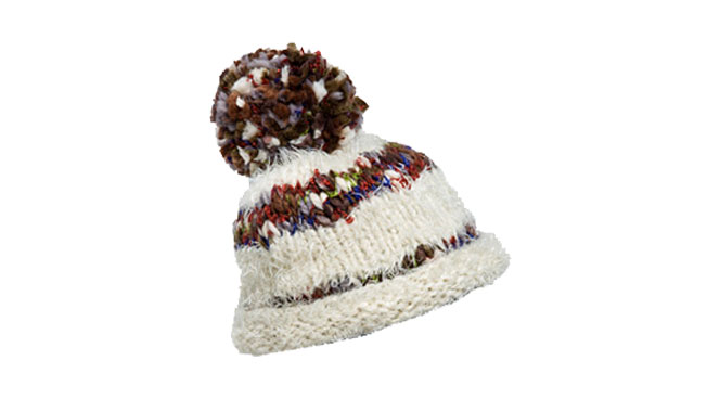 套頭針織帽，保暖毛線帽