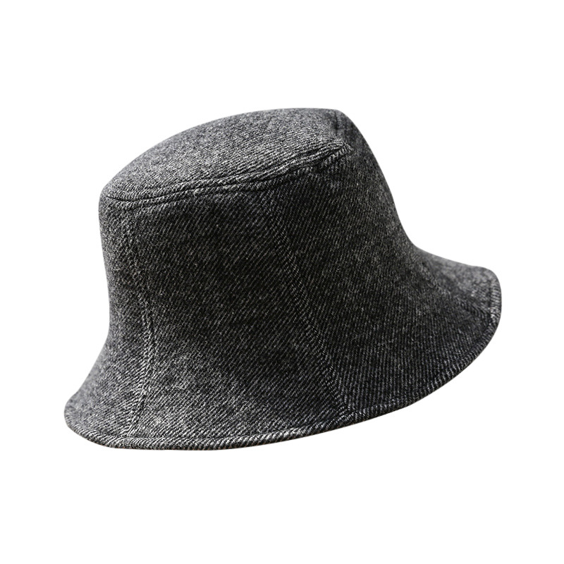 靈珑 帽子女秋冬季漁夫帽女韓版潮日系時尚盆帽女保暖雙面布帽